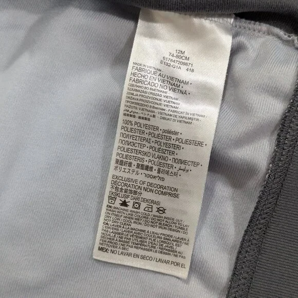 Nike Toddler 2 piece Track suite set - Jacket and Jogger - Grey - Picture 12 of 12